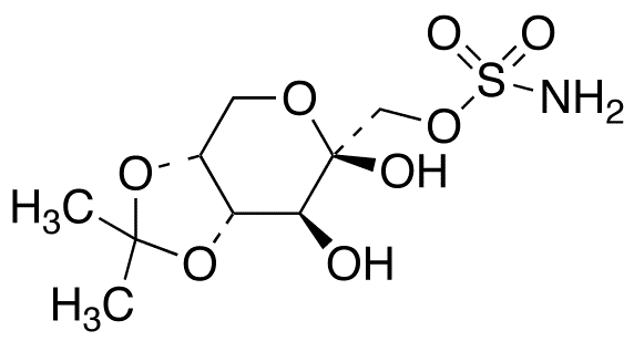 2,3-Desisopropylidene Topiramate - Chemical structure and product image