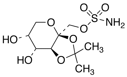 4,5-Desisopropylidene Topiramate - Chemical structure and product image