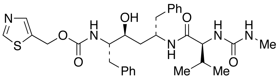 Des(isopropylthiazolyl) Ritonavir - Chemical structure and product image