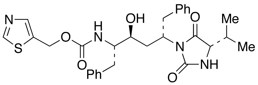 Des(isopropylthiazolyl) Hydantoin Ritonavir - Chemical structure and product image