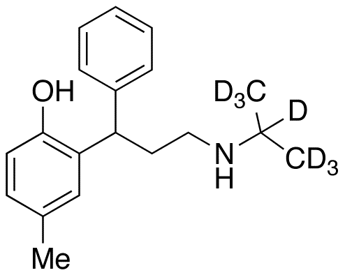 rac Desisopropyl Tolterodine-d7 - Chemical structure and product image