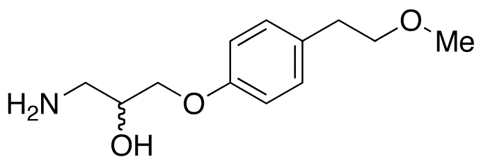 N-Desisopropyl Metoprolol - Chemical structure and product image