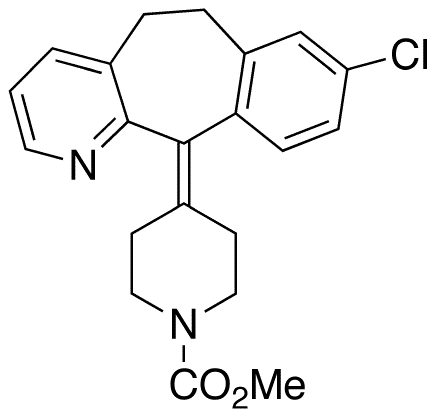 Desloratadine N-Carboxylic Acid Methyl Ester - Chemical structure and product image