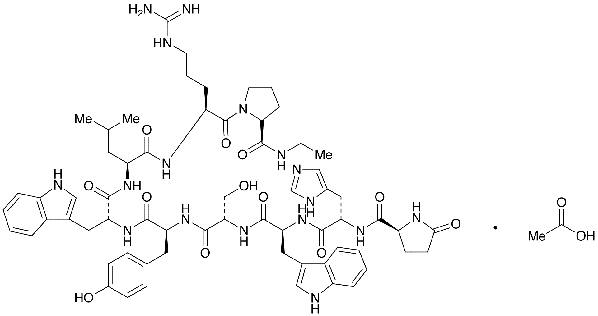 Deslorelin Acetate - Chemical structure and product image