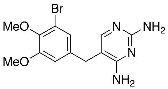 3-Desmethoxy-3-bromo Trimethoprim - Chemical structure and product image