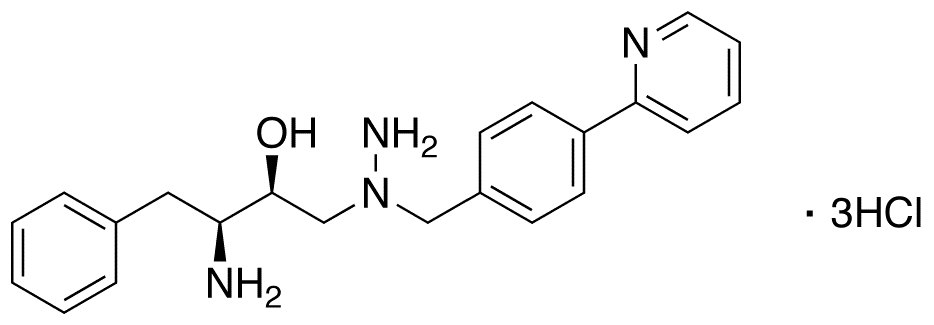 Des-N-(methoxycarbonyl)-L-tert-leucine Atazanavir Trihydrochloride - Chemical structure and product image