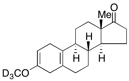3-Deshydroxy-3-methoxy Estrone-D3 - Chemical structure and product image