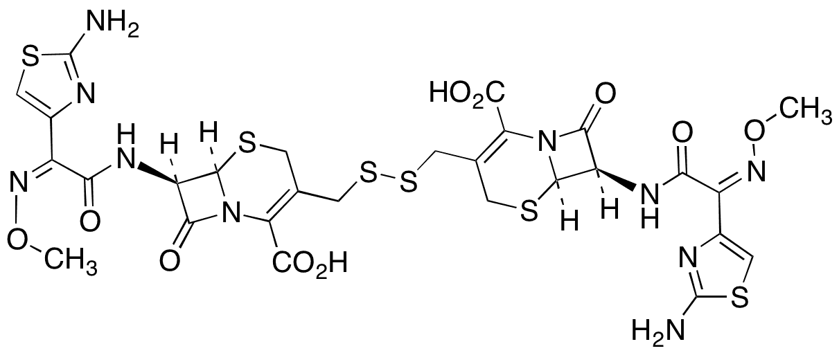 Desfuroyl Ceftiofur Dimer - Chemical structure and product image