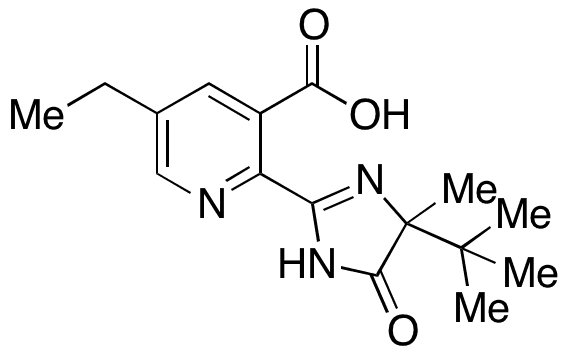 4-Desisopropyl-4-tert-butyl Imazethapyr - Chemical structure and product image