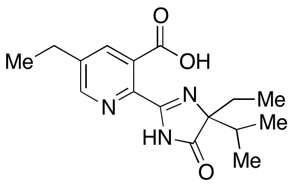4-Desmethyl-4-ethyl Imazethapyr - Chemical structure and product image