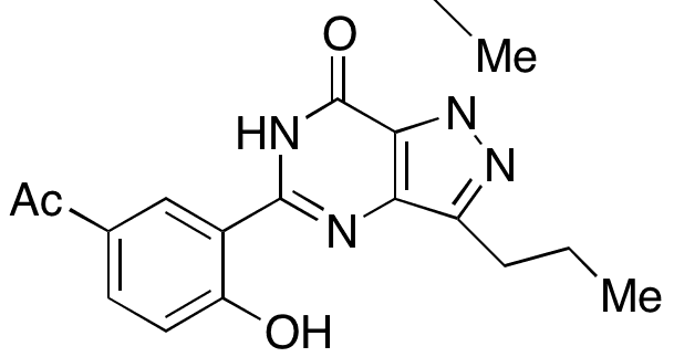 Desethyl Gendenafil - Chemical structure and product image