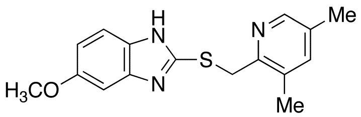 4-Desmethoxy Omeprazole Sulfide - Chemical structure and product image