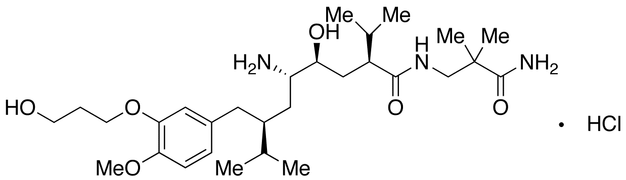 3-O-Desmethyl Aliskiren Hydrochloride - Chemical structure and product image