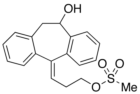 3-Desmethylamino-3-(methanesulfonyl)hydroxy-10-hydroxy Nortriptyline - Chemical structure and product image