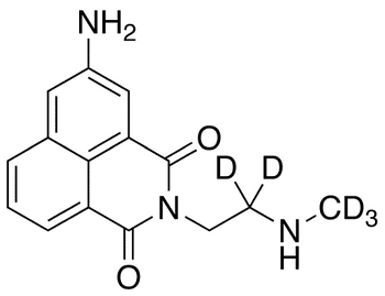N-Desmethyl Amonafide-d5 - Chemical structure and product image
