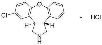 N-Desmethyl Asenapine Hydrochloride - Chemical structure and product image