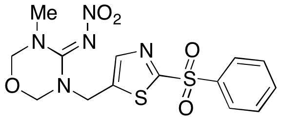 Deschloro-2-phenylsulfonyl-thiamethoxam - Chemical structure and product image