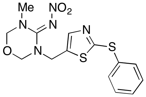 Deschloro-2-phenylthio-thiamethoxam - Chemical structure and product image