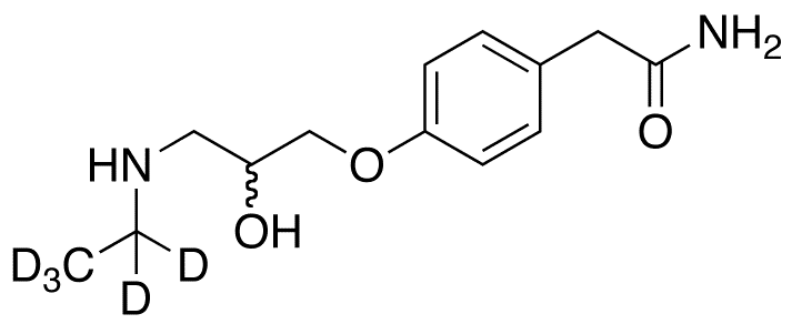 C-Desmethyl Atenolol-d5 - Chemical structure and product image
