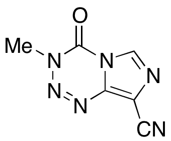 8-Descarboxamido-8-cyano Temozolomide - Chemical structure and product image