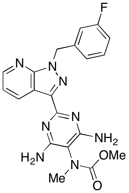 2-Desfluoro-3-fluoro-riociguat - Chemical structure and product image