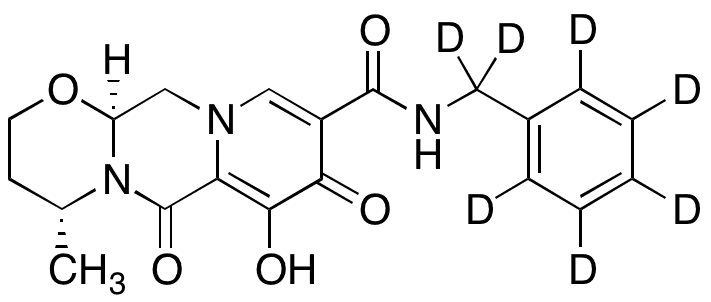 Desdifluoro Dolutegravir-d7 - Chemical structure and product image