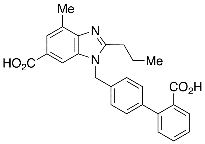 6-Des(1-methyl-2-benzimidazolyl)-6-carboxy Telmisartan - Chemical structure and product image