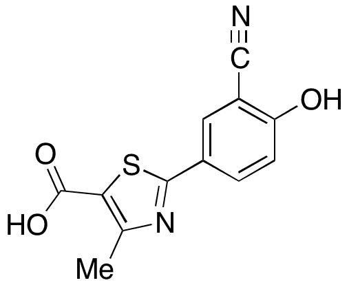 Desisobutyl Febuxostat - Chemical structure and product image