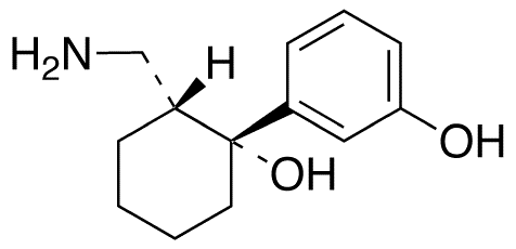 (+)-O-Desmethyl-N,N-bisdesmethyl Tramadol - Chemical structure and product image