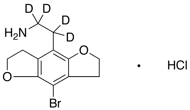 Desmethyl-8-bromo Dragonfly-d4 Hydrochloride - Chemical structure and product image