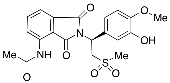 O3-Desethyl Apremilast - Chemical structure and product image