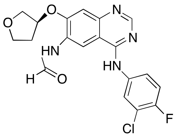 Des(N,N-Dimethylprop-2-enyl-1-Amine) Afatinib - Chemical structure and product image
