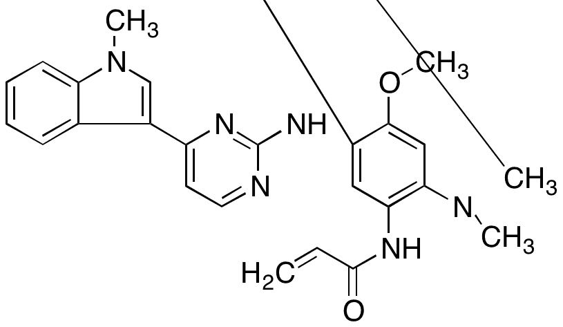 N-Desdimethylaminoethyl-N-methyl Osimertinib - Chemical structure and product image