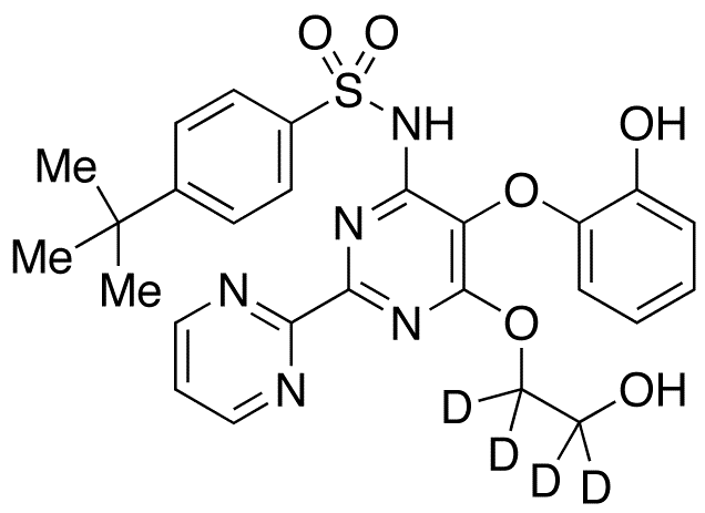 Desmethyl Bosentan-d4 - Chemical structure and product image