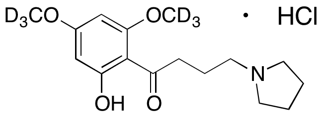 Desmethyl Buflomedil Hydrochloride-d6 - Chemical structure and product image