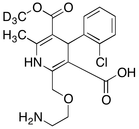5-O-Desethyl Amlodipine-d3 - Chemical structure and product image