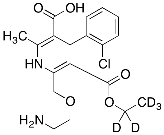 3-O-Desmethyl Amlodipine-d5 - Chemical structure and product image