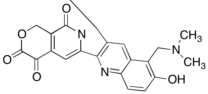 4-Desethyl-4-deshydroxy-4-oxo-topotecan - Chemical structure and product image