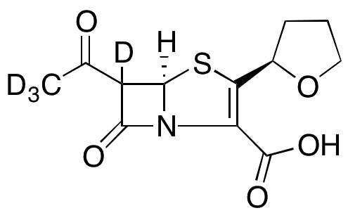 6-Dehydroxy 6-Oxo Faropenem-d4 - Chemical structure and product image