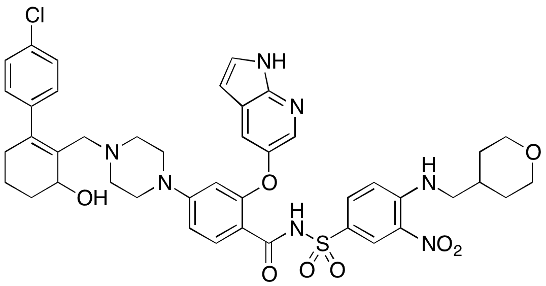 Desdimethyl 3-Hydroxy Venetoclax - Chemical structure and product image