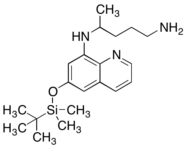 O-Desmethyl O-TBDMS Primaquine - Chemical structure and product image