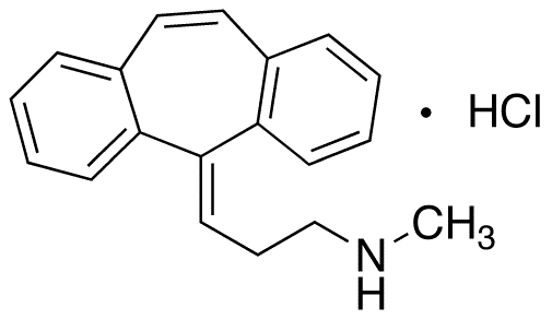 Desmethyl Cyclobenzaprine Hydrochloride - Chemical structure and product image