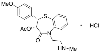 N-Desmethyl Diltiazem Hydrochloride - Chemical structure and product image