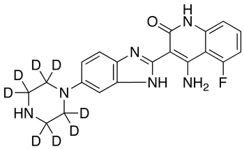 N-Desmethyl Dovitinib-d8 - Chemical structure and product image