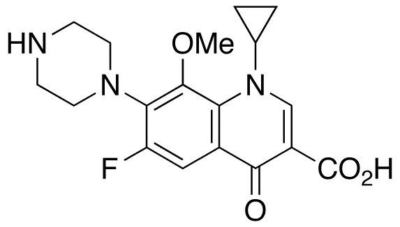 3-Desmethyl Gatifloxacin - Chemical structure and product image
