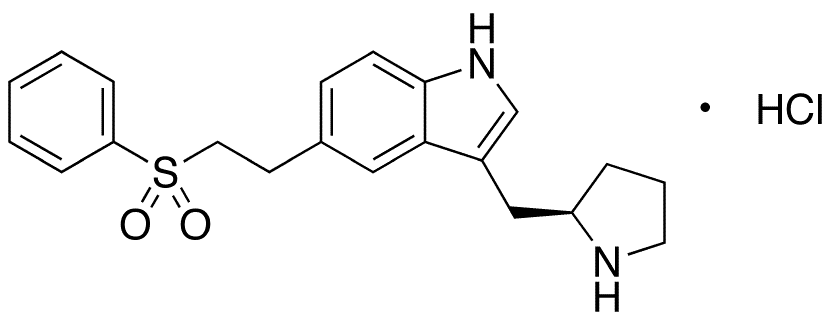 N-Desmethyl Eletriptan Hydrochloride - Chemical structure and product image
