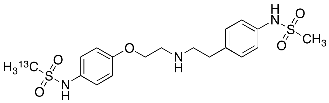 N-Desmethyl Dofetilide-13C - Chemical structure and product image