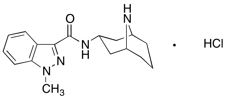 9-Desmethyl endo-Granisetron Hydrochloride - Chemical structure and product image