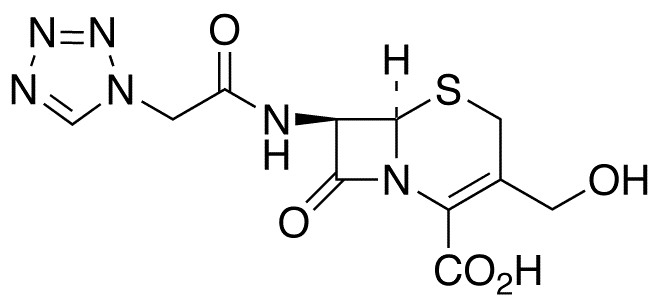 Des[(5-methyl-1,3,4-thiadiazol-2-yl)thio] Cefazolin-3-methanol - Chemical structure and product image