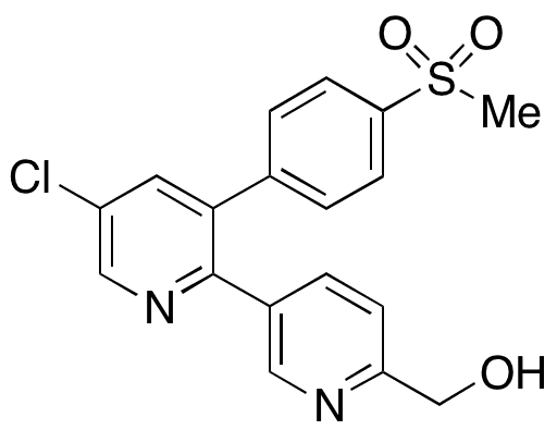 6-Desmethyl-6-methylhydroxy Etoricoxib - Chemical structure and product image